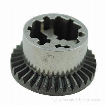 Casting bevel gear, big module with high precision and high finish for machines